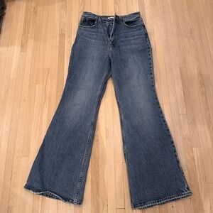 Levi's Classic Blue Wide Leg Jeans